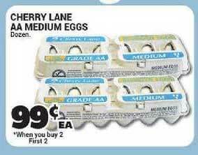 Cost Cutter Cherry Lane AA Medium Eggs offer