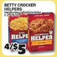 Cost Cutter Betty Crocker Helpers offer