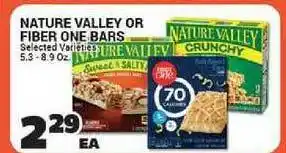 Cost Cutter Nature Valley Or Fiber One Bars offer