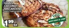 Cost Cutter Giant Coconut Macaroons offer