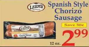 DeMoulas Market Basket Spanish Style Chorizo Sausage offer