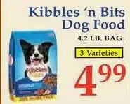 DeMoulas Market Basket Kibbles 'n Bits Dog Food offer
