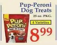 DeMoulas Market Basket Pup- Peroni Dog Treats offer