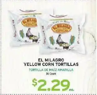 El Milagro Yellow Corn Tortillas
