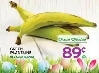 Ideal Market Green Plantains offer