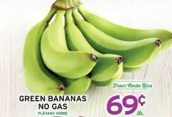 Green Bananas No Gas