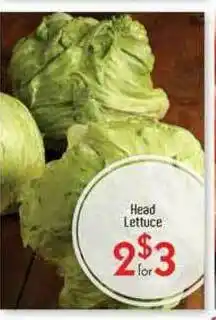 Head Lettuce