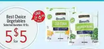 Riesbeck Best Choice Vegetables offer