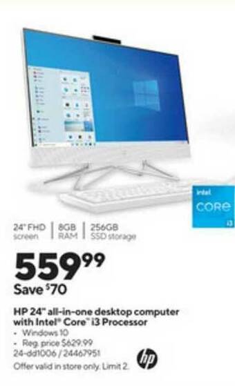Staples HP 24 offer