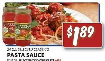 Breaux Mart Classico Pasta Sauce offer