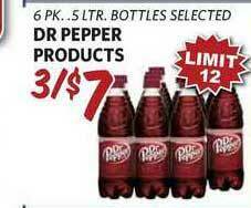 Breaux Mart Dr Pepper Products offer