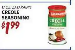 Breaux Mart Zatarain's Creole Seasoning offer
