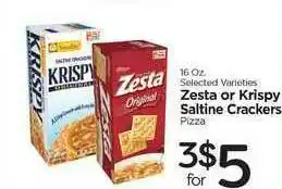 Edwards Food Giant Zesta Or Krispy Saltine Crackers offer