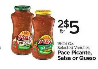 Pace Picante Salsa Or Queso