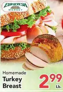Eurofresh Market Homemade Turkey Breast offer
