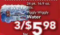 Eurofresh Market Piggly Wiggly Water offer