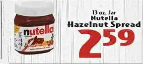 Eurofresh Market Nutella Hazelnut Spread offer
