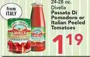 Eurofresh Market Divella Passata Di Pomodoro Or Italian Peeled Tomatoes offer