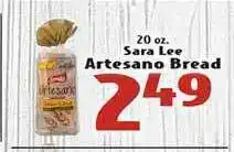 Eurofresh Market Sara Lee Artesano Bread offer