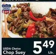 Eurofresh Market Usda Choice Chop Suey offer