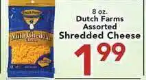 Eurofresh Market Dutch Farms Assorted Shredded Cheese offer