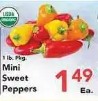 Eurofresh Market Mini Sweet Peppers offer