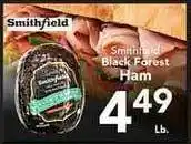 Eurofresh Market Smithfield Black Forest Ham offer