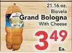 Eurofresh Market Biovela Grand Bologna With Cheese offer