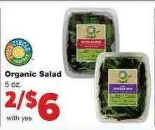 Family Fare Organic Salad offer