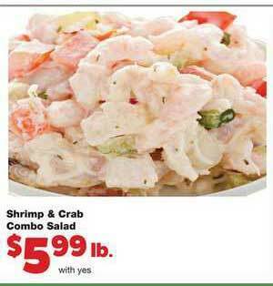 Family Fare Shrimp & Crab Combo Salad offer