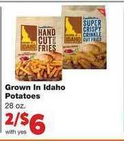 Family Fare Grown In Idaho Potatoes offer