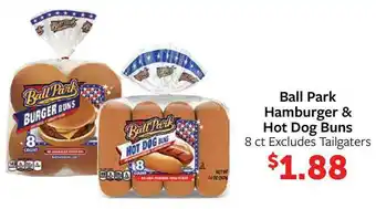 Fareway Ball Park Hamburger & Hot Dog Buns offer