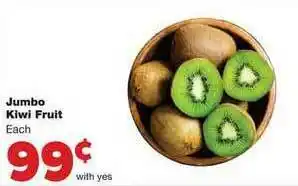 Family Fare Jumbo Kiwi Fruit offer