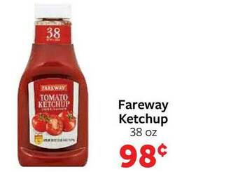 Fareway Fareway Ketchup offer
