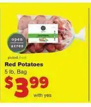Family Fare Red Potatoes offer