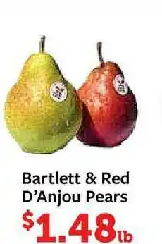 Fareway Bartlett & Red D'Anjou Pears offer