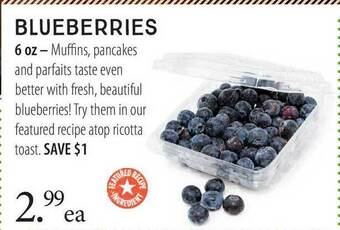 Market of Choice Blueberries offer