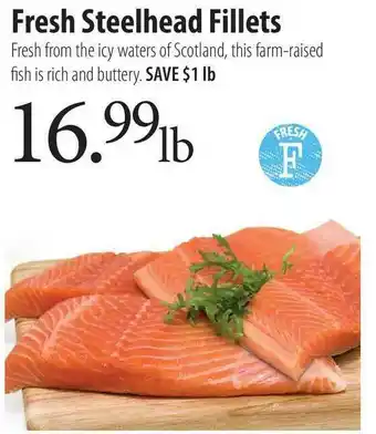 Market of Choice Fresh Steelhead Fillets offer