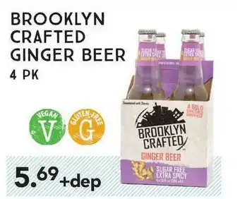 Market of Choice Brooklyn Crafted Ginger Beer offer
