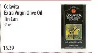 Market of Choice Colavita Extra Virgin Olive Oil Tin Can offer