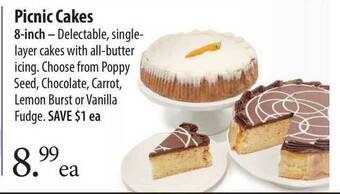 Market of Choice Picnic Cakes offer