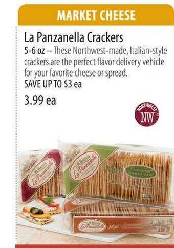 Market of Choice La Panzanella Crackers offer