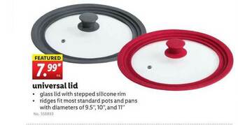 Lidl Universal Lid offer