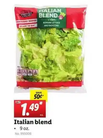 Lidl Italian Blend offer