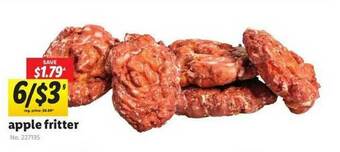 Lidl Apple Fritter offer