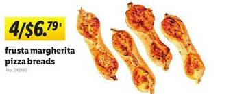 Lidl Frusta Margherita Pizza Breads offer