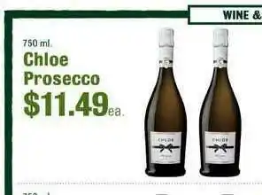 Robert Fresh Market Chloe Prosecco offer