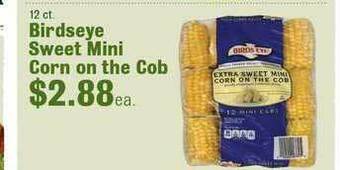 Robert Fresh Market Birdseye Sweet Mini Corn On The Cob offer