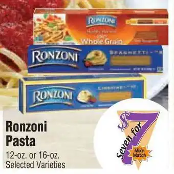 Rosauers Ronzoni Pasta offer