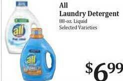 Rosauers All Laundry Detergent offer